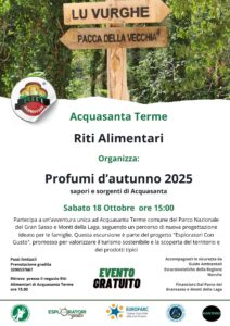 Esploratori con Gusto - Profumo D'autunno