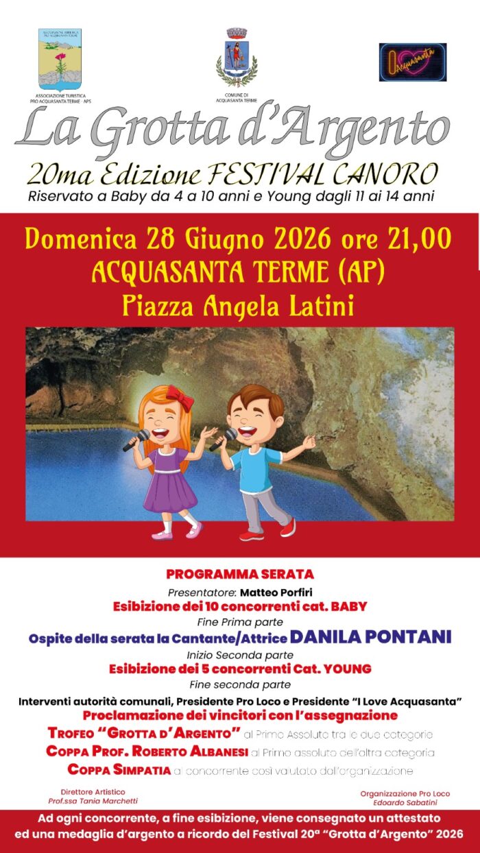 Grotta d'Argento 2026